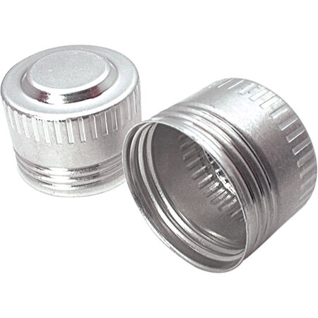 Allstar Performance Aluminum -10 AN Caps; Natural, 10PK ALL50825